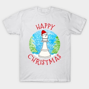 Christmas Chess Player Bishop Xmas 2022 T-Shirt